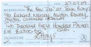 We raised £2800 for the Arthur Rank Hospice.