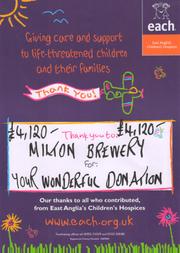 Receipt from Milton Children's Hospice in 2011